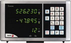 Fagor - 2 Axis, 32" X-Axis Travel, 16" Y-Axis Travel, Milling DRO System - 0.0002", 0.0005", 0.001" Resolution, 0.00012 In/Ft Accuracy, LED Display - Exact Tooling