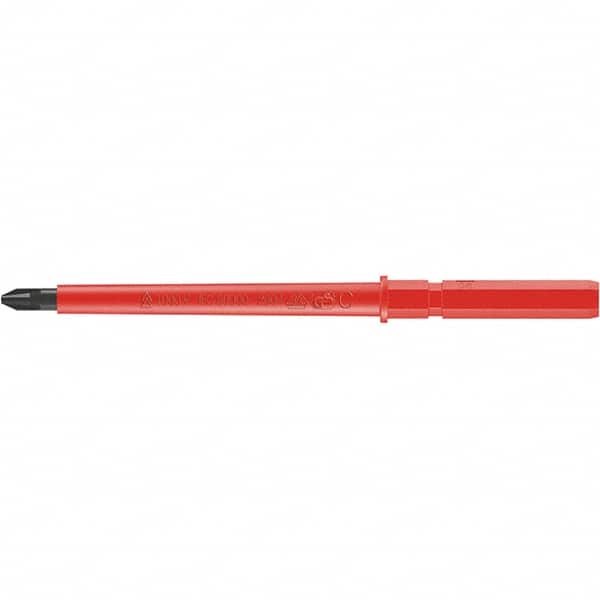 Wera - #2, Insulated Phillips Screwdriver Bit - Exact Tooling