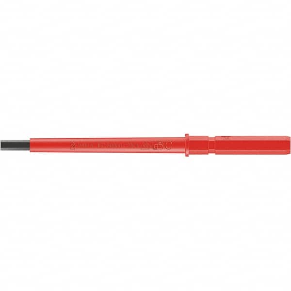 Wera - 5mm Hex Screwdriver Bit - 9mm Drive, 154mm OAL - Exact Tooling