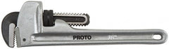 Proto - 36" Aluminum Straight Pipe Wrench - 6" Pipe Capacity - Exact Tooling