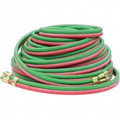 Reelcraft - Welding Hose Inside Diameter (Inch): 1/4 Outside Diameter (Decimal Inch): 0.5300 - Exact Tooling