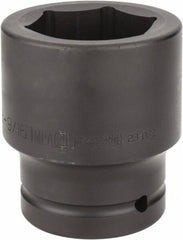 Armstrong - 1-1/2" Drive 2-9/16" Standard Impact Socket - 6 Points, 4-1/4" OAL - Exact Tooling