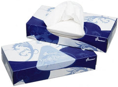 Ability One - Facial Tissue; Sheets per Box: 100 ; Container Style: Decorative Box ; Ply: 2 ; Tissue Color: White - Exact Tooling