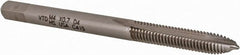 Vermont Tap & Die - M4x0.70 Metric, 2 Flute, Bright Finish, High Speed Steel Spiral Point Tap - Plug Chamfer, Right Hand Thread, 2-1/8" OAL, 3/4" Thread Length, 4.27mm Shank Diam, 6H Class of Fit, Series 3112M - Exact Tooling
