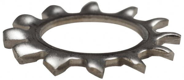 Value Collection - M22 Screw, 23mm ID, Stainless Steel External Tooth Lock Washer - 36mm OD, Uncoated, Grade 18-8 & Austenitic A2 - Exact Tooling