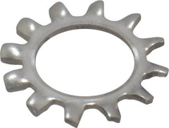 Value Collection - 3/8" Screw, 0.398" ID, Stainless Steel External Tooth Lock Washer - 0.695" OD, Uncoated, Grade 18-8 - Exact Tooling