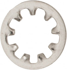 Value Collection - 3/8" Screw, 0.398" ID, Stainless Steel Internal Tooth Lock Washer - 0.692" OD, Uncoated, Grade 18-8 - Exact Tooling