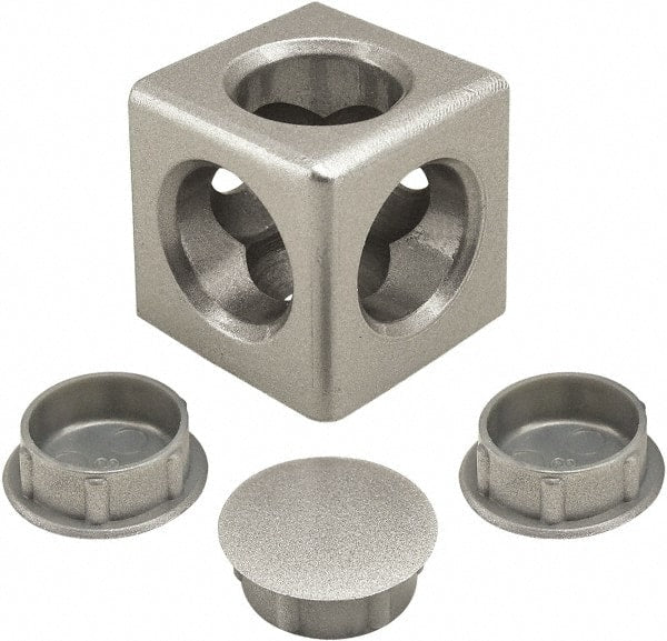 80/20 Inc. - 30mm Wide, Open Shelving Accessory/Component - Aluminum, Lacquered Finish, 30mm Long, Use with 25/30 Series - Exact Tooling