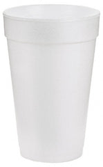 DART - Dart Foam Hot/Cold Cups, 16 oz - White - Exact Tooling