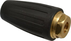PRO-SOURCE - 3,700 psi Rotating, Turbo Pressure Washer Nozzle - 1.14mm Orifice Diam, 1/4" Thread - Exact Tooling