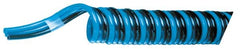 Advanced Technology Products - 1/4" ID x 3/8" OD, 5/8" Wall Thickness, Polyurethane Tube - Black, Clear Blue & Light Blue, 140 Max psi, 98 Shore A Hardness - Exact Tooling
