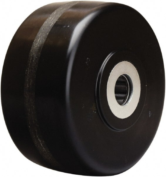 Hamilton - 6 Inch Diameter x 3 Inch Wide, Phenolic Caster Wheel - 2,000 Lb. Capacity, 3-1/4 Inch Hub Length, 3/4 Inch Axle Diameter, Tapered Roller Bearing - Exact Tooling