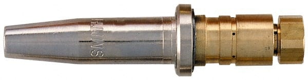 Miller-Smith - 1-1/2 to 2 Inch 1 Piece SC Series Heavy Duty Cutting Torch Tip - Tip Number 3, Oxygen Propylene (also propylene based fuel gases), For Use with Smith Equipment - Exact Tooling