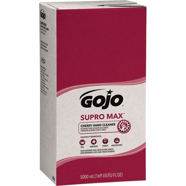 GOJO - 5 L Dispenser Refill Liquid Hand Cleaner - Beige, Cherry Scent - Exact Tooling