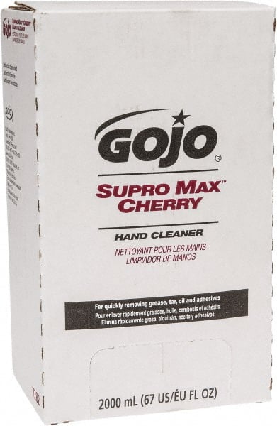 GOJO - 2 L Dispenser Refill Liquid Hand Cleaner - Beige, Cherry Scent - Exact Tooling