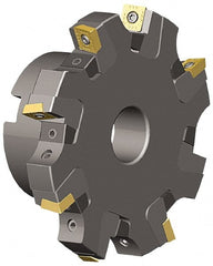 Kennametal - Shell Mount Connection, 0.709" Cutting Width, 1" Depth of Cut, 5" Cutter Diam, 1-1/4" Hole Diam, 8 Tooth Indexable Slotting Cutter - KSSS Toolholder, SDCT, SDCW, SDET, SDPT Insert - Exact Tooling