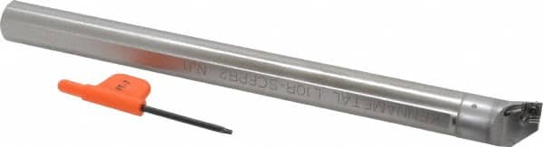 Kennametal - 0.77" Min Bore Diam, 7.992" OAL, 5/8" Shank Diam, L-SCFP Indexable Boring Bar - 1.03" Max Bore Depth, CP.. Insert, Screw Holding Method - Exact Tooling