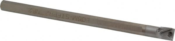 Kennametal - 0.48" Min Bore Diam, 6.059" OAL, 3/8" Shank Diam, L-STFP Indexable Boring Bar - 0.91" Max Bore Depth, TP.. Insert, Screw Holding Method - Exact Tooling