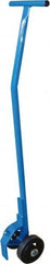 PRO-SOURCE - 1,000 Lb Capacity Steel Towing Handle - 50-1/2" High, 6" Wheels - Exact Tooling
