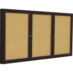 Ghent - Cork Bulletin Boards Style: Enclosed Cork Bulletin Boards Color: Natural Cork - Exact Tooling