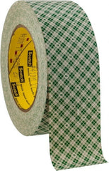 3M - 2" x 36 Yd Rubber Adhesive Double Sided Tape - 5 mil Thick, Paper Liner, Series 410M - Exact Tooling