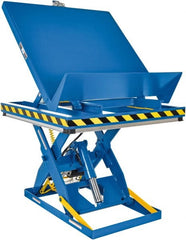 Vestil - 2,000 Lb Capacity Electric Scissor Lift - 11" to 47" Lift Height, 48" Platform Length x 48" Platform Width - Exact Tooling