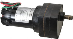 Bison Gear - 90 VDC, 10 RPM, 185.5:1 Gear Ratio, Parallel Gearmotor - 100 Torque, 1/40 hp, TENV Enclosure - Exact Tooling