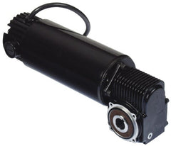 Bison Gear - 90 VDC, 135 RPM, 13:1 Gear Ratio, Right Angle Gearmotor - 32 Frame, 13 Torque, 1/8 hp, TENV Enclosure - Exact Tooling