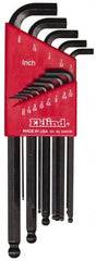 Eklind - 13 Piece L-Key Ball End Hex Key Set - Exact Tooling