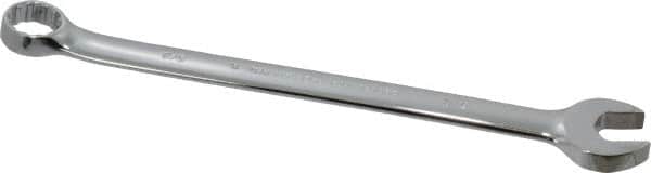 Proto - 5/8" 12 Point Combination Wrench - 15° Offset Angle, 9-13/32" OAL, Steel, Chrome Finish - Exact Tooling