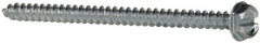 Value Collection - #10 Hex Washer Head Slotted Sheet Metal Screw - Steel, 3" Length Under Head, Grade 2 - Exact Tooling