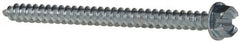 Value Collection - #12 Hex Washer Head Slotted Sheet Metal Screw - Steel, 3" Length Under Head, Grade 2 - Exact Tooling