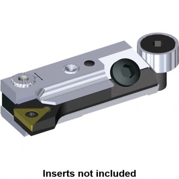Kennametal - Series T-Style, Right Hand Cut, Boring Cartridge - 20.15mm Back of Bar to Cutting Edge, TCMT110204 Insert, 45.5mm OAL, 90° Lead Angle - Exact Tooling