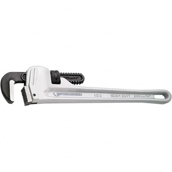 Rothenberger - Pipe Wrenches Type: Cast Aluminum Pipe Wrench Maximum Pipe Capacity (Inch): 3 - Exact Tooling