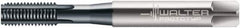 Walter-Prototyp - M4x0.70 Metric 6HX 3 Flute TiCN Finish Powdered Metal Straight Flute Machine Tap - Bottoming, Right Hand Thread, 63mm OAL, 12mm Thread Length, Oversize - Exact Tooling