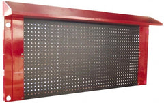 Value Collection - Workbench & Workstation Metal Tool Board - 6-3/8" Deep, 26" High, Use with Workbenches - Exact Tooling