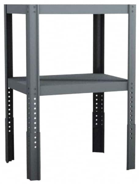 Value Collection - 24 Wide x 18" Deep x 26 to 36" High, Steel Work Table - Comfort Edge, Adjustable Height Legs - Exact Tooling