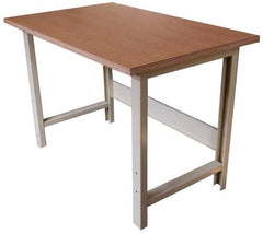 Value Collection - 72 Wide x 30" Deep x 33" High, Hardboard Workbench - Comfort Edge - Exact Tooling
