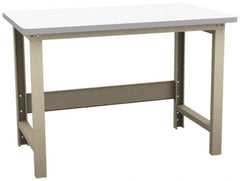 Value Collection - 48 Wide x 48" Deep x 33" High, Laminate Workbench - Comfort Edge - Exact Tooling