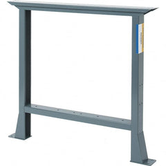 Value Collection - Workbench & Workstation Flared Fixed Leg - 32" High, Use with Workbenches - Exact Tooling