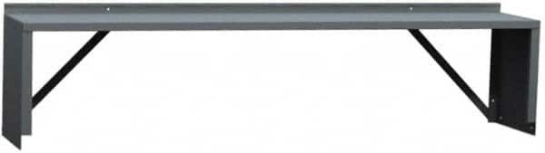 Value Collection - Workbench & Workstation Riser - 10-1/2" Deep, 12" High, Use with Workbenches - Exact Tooling