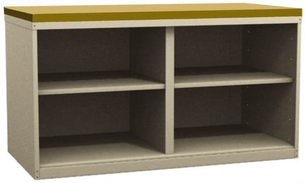 Value Collection - Cabinet Bench - Shop Top, Tan, 72" Wide x 34" High - Exact Tooling