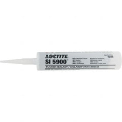 Loctite - 300 mL Cartridge Black Silicone Sealant - 5900 300ML EN LOCTITE RTV FLX FLNGESLNT - Exact Tooling
