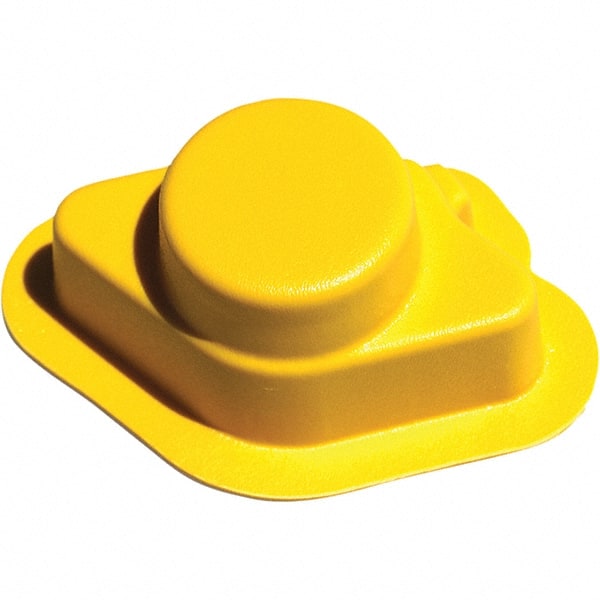 Made in USA - Flame Retardent ABS Housing Plastic Bearing Flange Mount - 2-11/16" Wide x 2-7/8" Outside Diam - Exact Tooling
