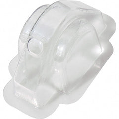Made in USA - Plastic Housing Plastic Bearing Flange Mount - 2-3/4" Wide x 2-15/16" Outside Diam - Exact Tooling