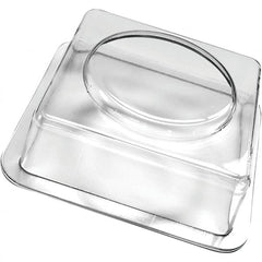 Made in USA - Plastic Housing Plastic Bearing Flange Mount - 4-3/8" Wide x 4-9/16" Outside Diam - Exact Tooling