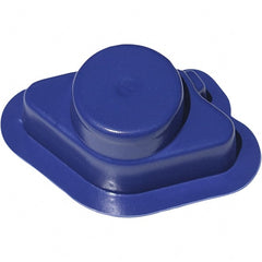 Made in USA - Flame Retardent ABS Housing Plastic Bearing Flange Mount - 6" Wide x 6-1/8" Outside Diam - Exact Tooling