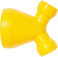Loc-Line - 1/2" Hose Inside Diam, Coolant Hose Y-Fitting - For Use with Loc-Line Modular Hose System - Exact Tooling