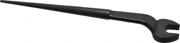 Proto - 3/4" Standard Spud Handle Open End Wrench - 12" OAL, Single End, Black Finish - Exact Tooling