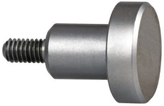 Mitutoyo - M2.5x0.45, 10mm Ball Diam, Carbide Flat Contact Point - 10mm Contact Point Length, Use with AGD 1,2,3,4 - Exact Tooling
